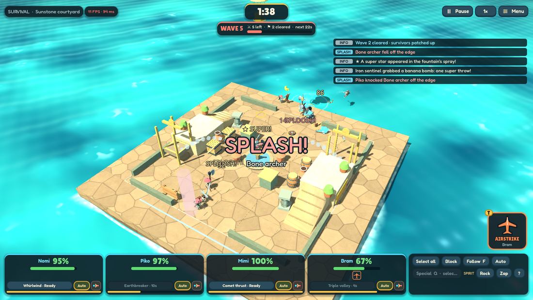 Wave five of Survival